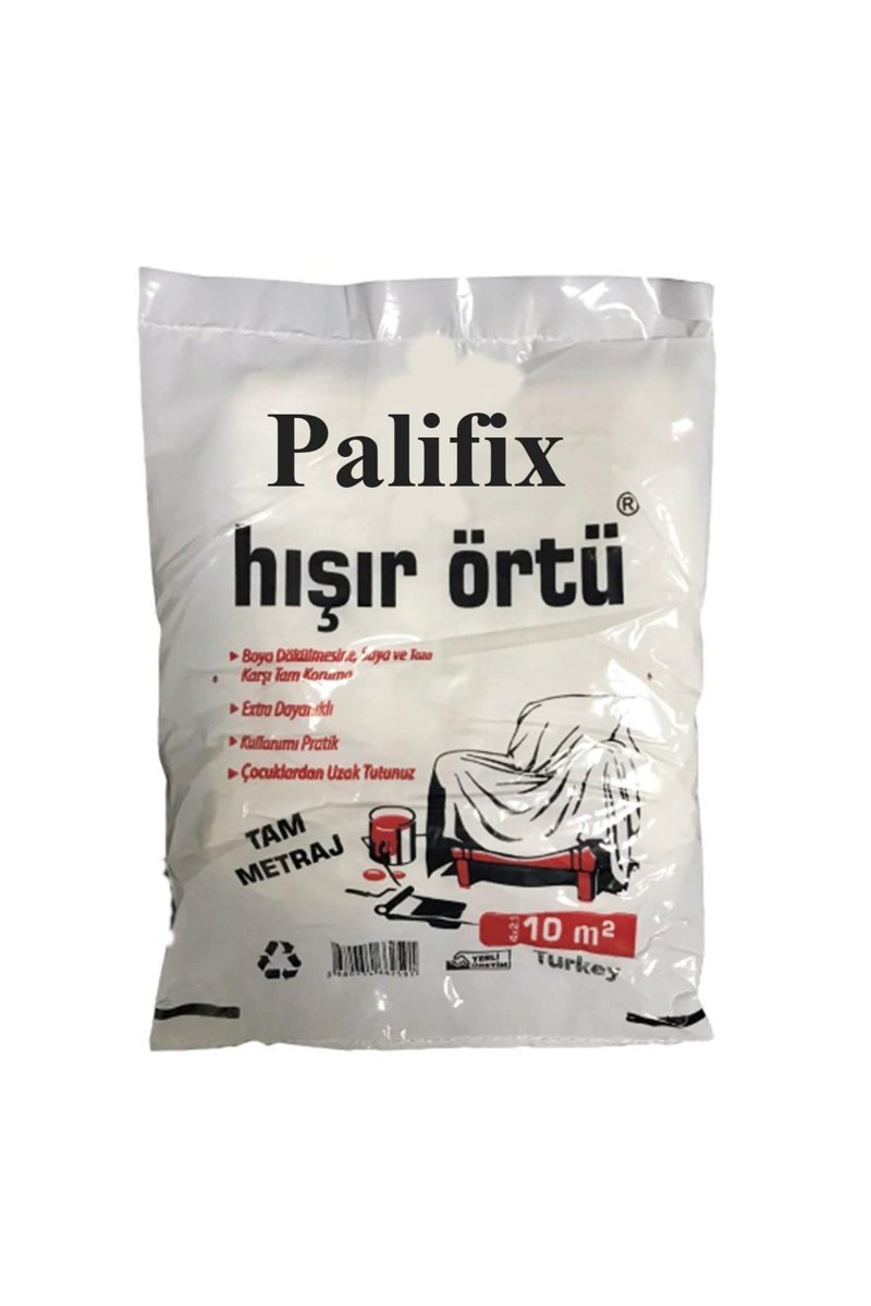 Palifix 2 Adet Eşya Koruma Örtüsü Hışır Örtü Boya Badana Örtüsü 10 M²
