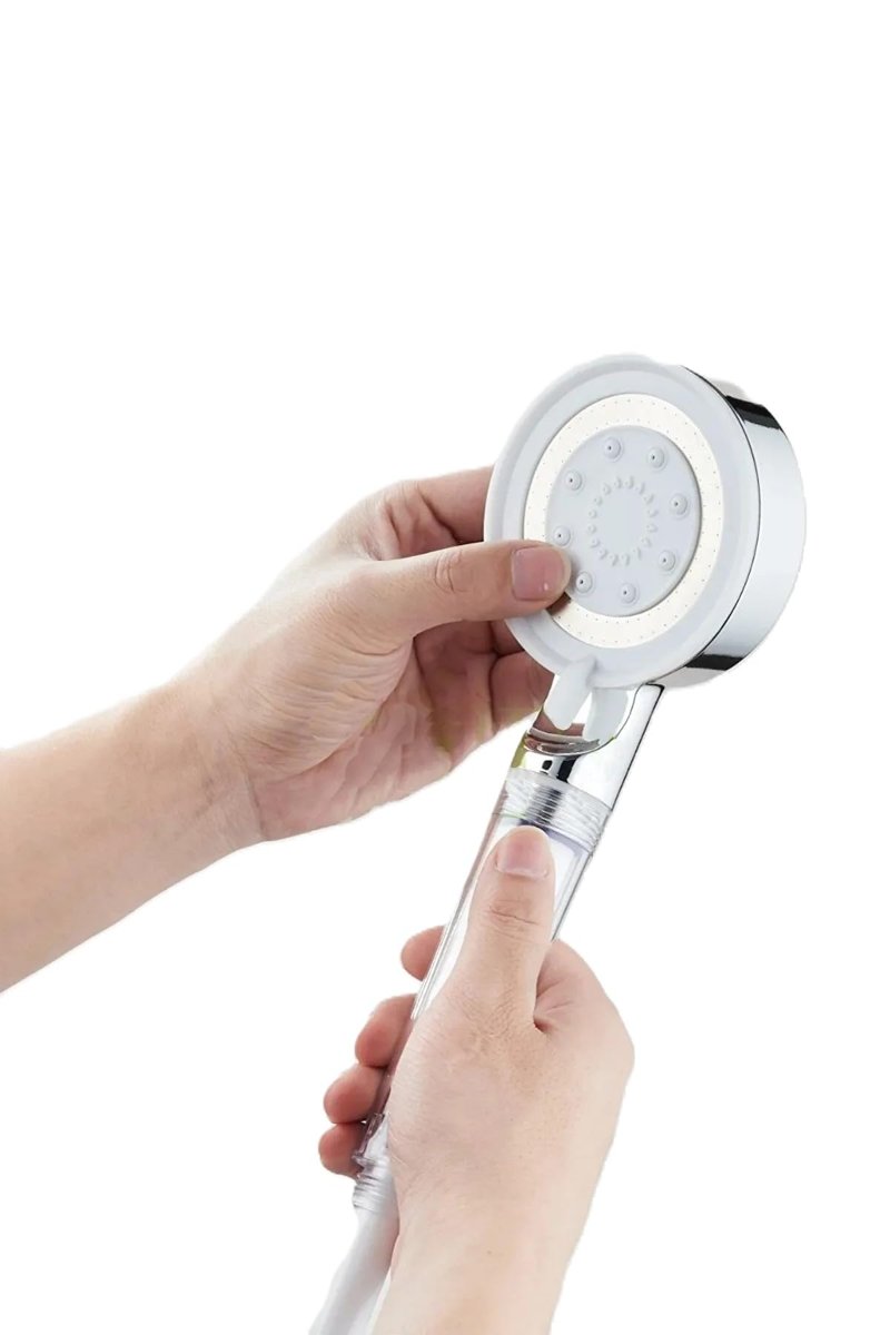 Orret Home 5 Fonksiyonlu Filtreli Duş Başlığıü,Filtreli El Duşu,Banyo Ve Duşa Kabin İçin Handshower,Temizlenebilir Filtre,Spa Etkili Duş Başlığı (Beyaz)