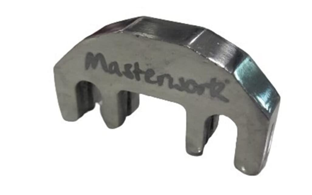 Masterwork Profesyonel Ayarlanabilir Keman Susturucu Kaliteli Döküm Metal Keman Susturucusu 4/4 3/4 1/2 Gümüş Renk - My Yonca