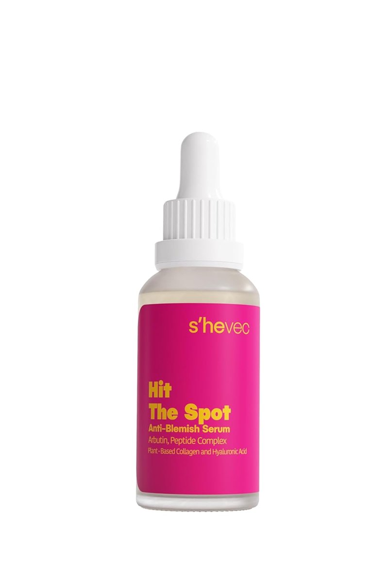 She Vec HIT THE SPOT – Leke Bakımı | Onarmaya Yardımcı Arbutin ve Peptit Kompleksi İçeren Serum (30 ml)