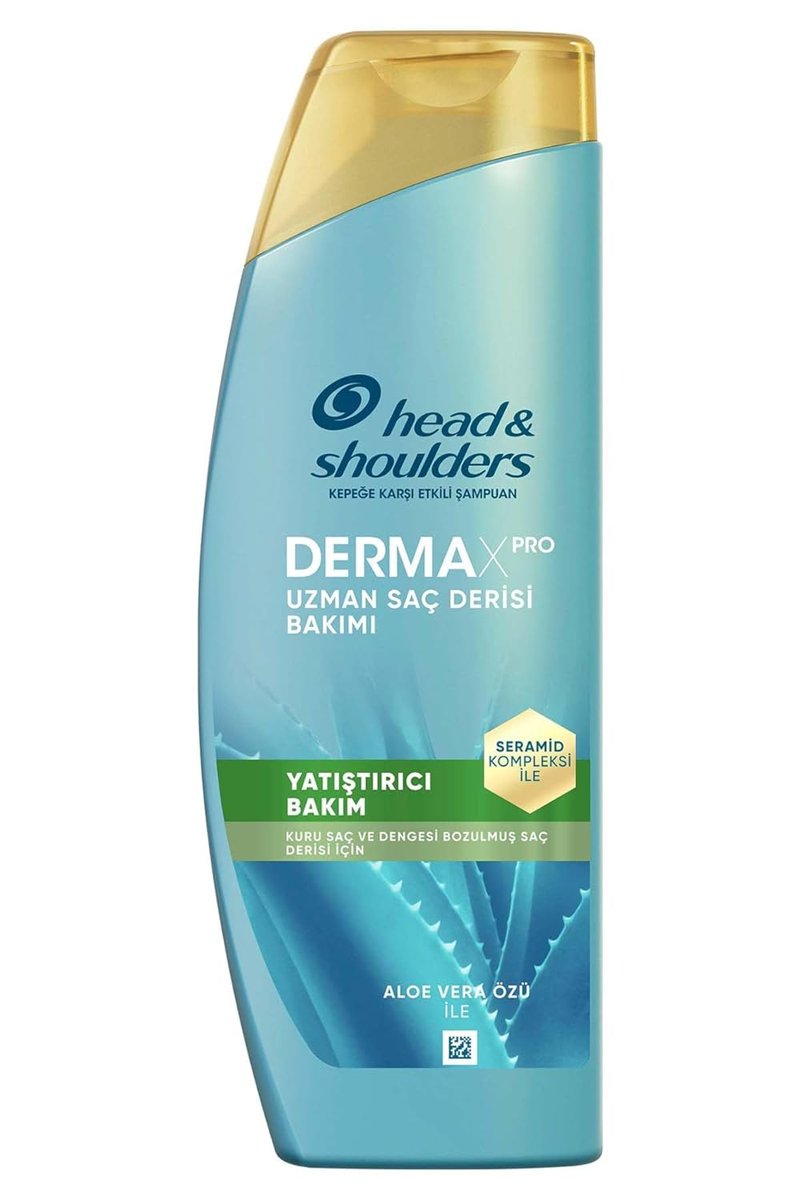 Head  Shoulders DermaXPro Yatıştırıcı Kepek Karşıtı Şampuan Kuru ve Kaşıntılı Saç Derisi için 300 ML