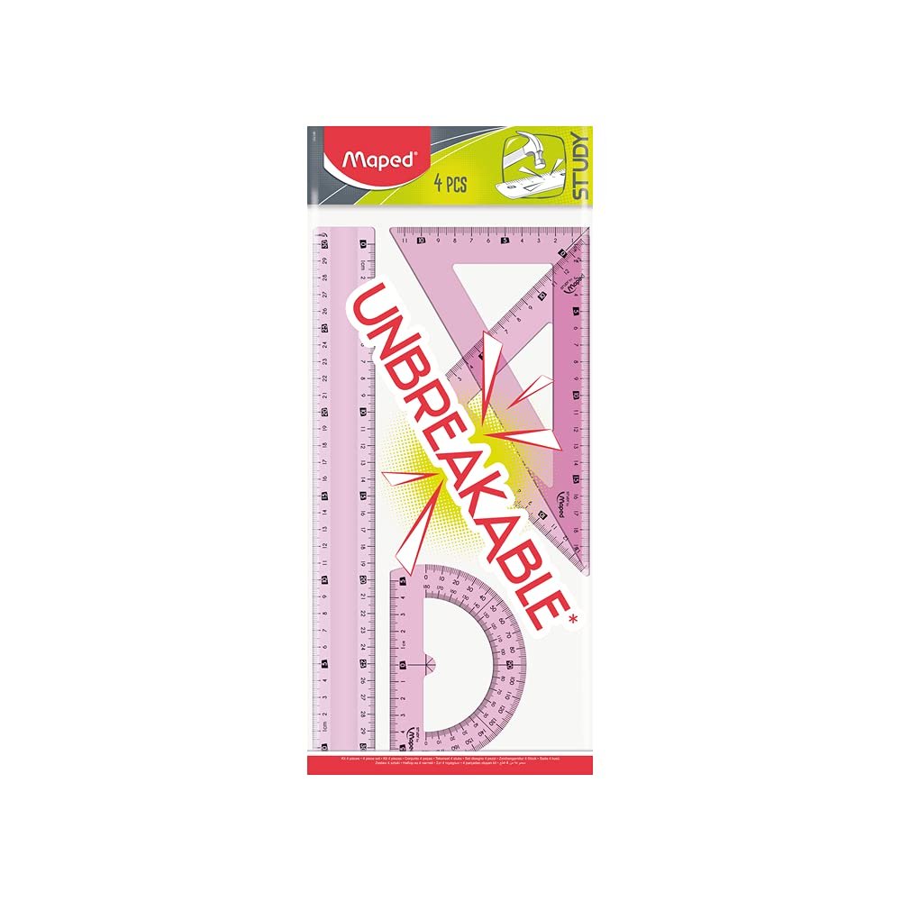 Maped OFfis ve Kırtasiye 981701 4 parça çizim seti