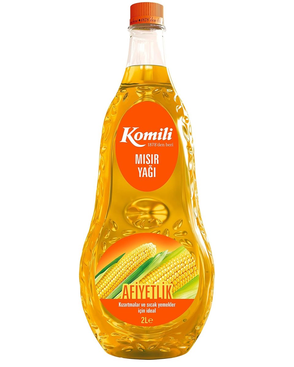 Komili Mısır Yağı Pet Şişe 2 Lt