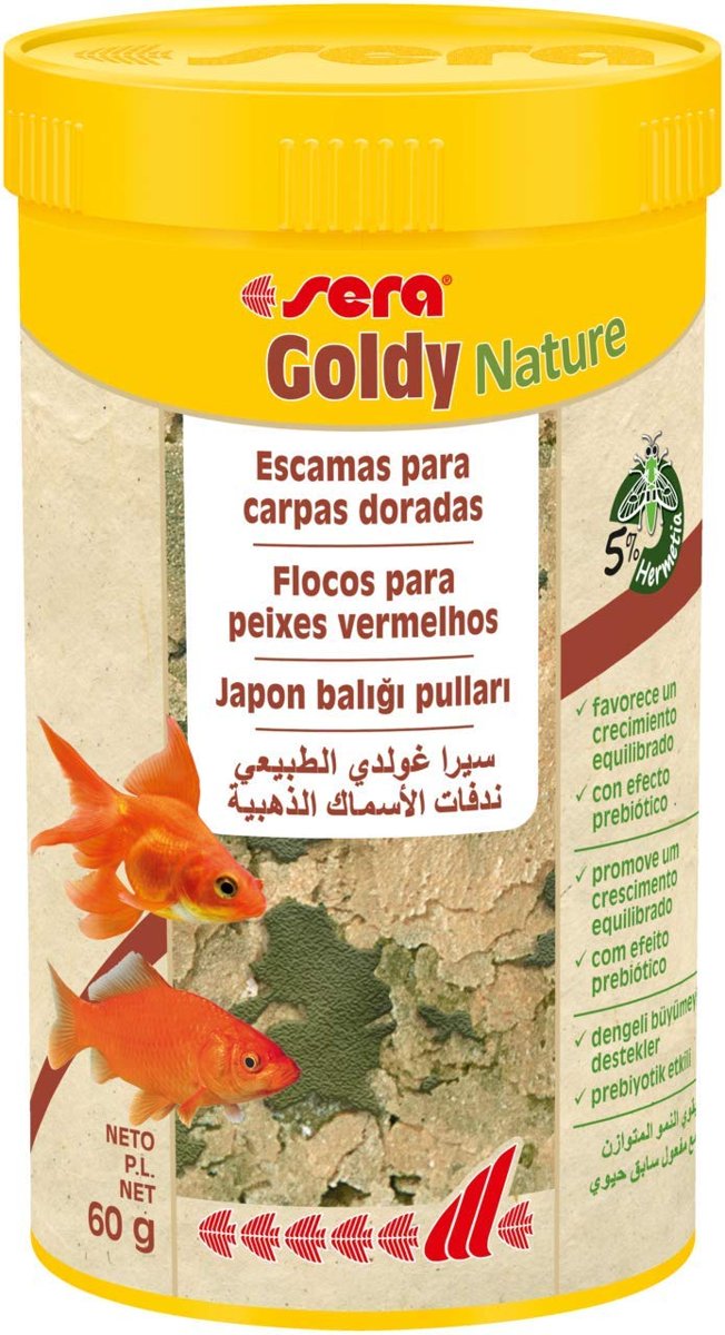 Sera Goldy Nature Japon Balığı Yemi 250 ml 60 Gr