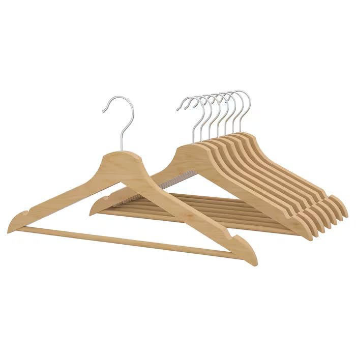 IKEA BUMERANG ahşap askı, doğal (302.385.43) (doğal)