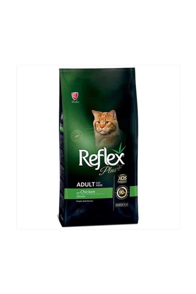 REFLEX PLUS Yetişkin 33/14 Tavuklu Kedi Maması 8 Kg