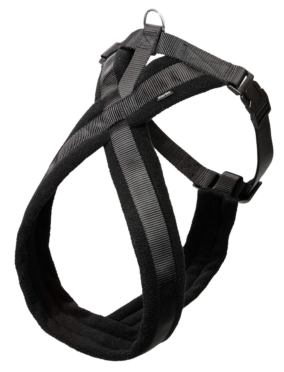 Karlie Yumuşak Göğüs Tasma, 42-50 cm, Siyah