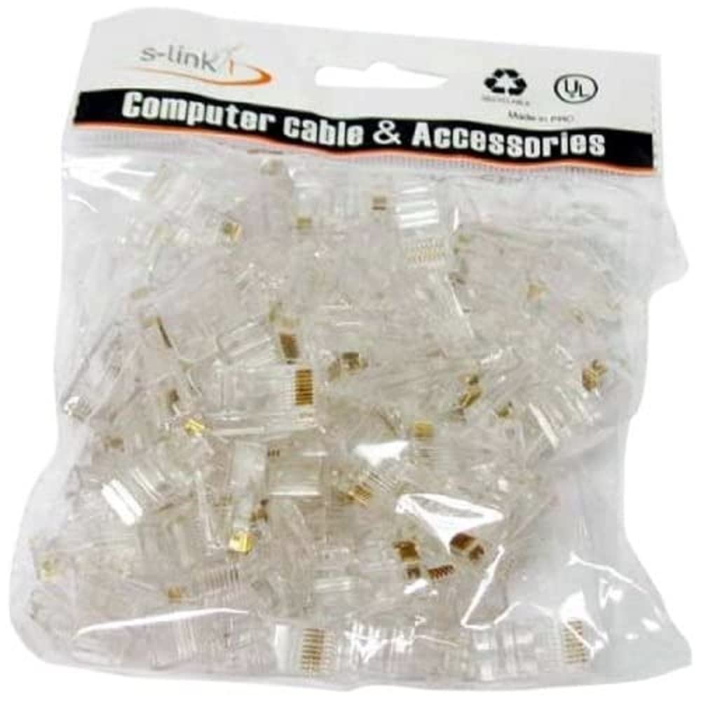 S-link SL-COB8P RJ-45 100 Lü Paket Jack
