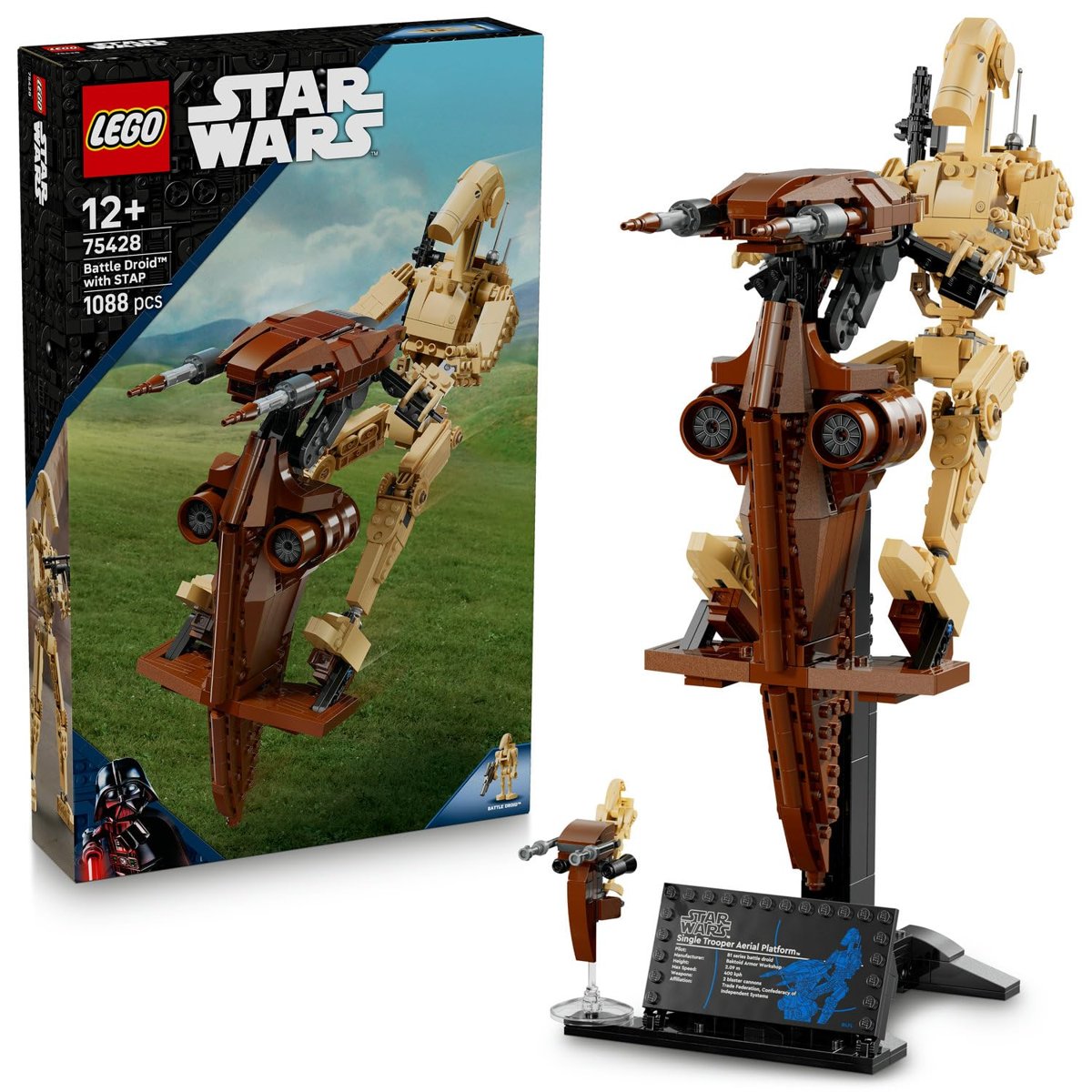 LEGO Star Wars Gizli Tehlike STAP ve Savaş Droidi 75428