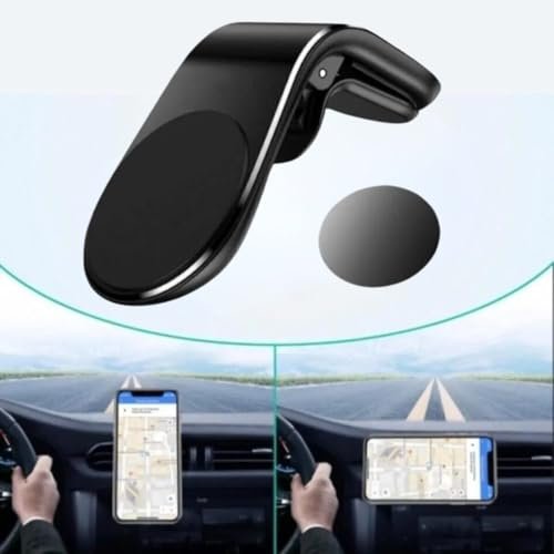 BUFFER ® Havalandırma Izgarasına Takılabilen Mandallı Mıknatıslı Oto Araç Içi Manyetik Telefon Tutucu