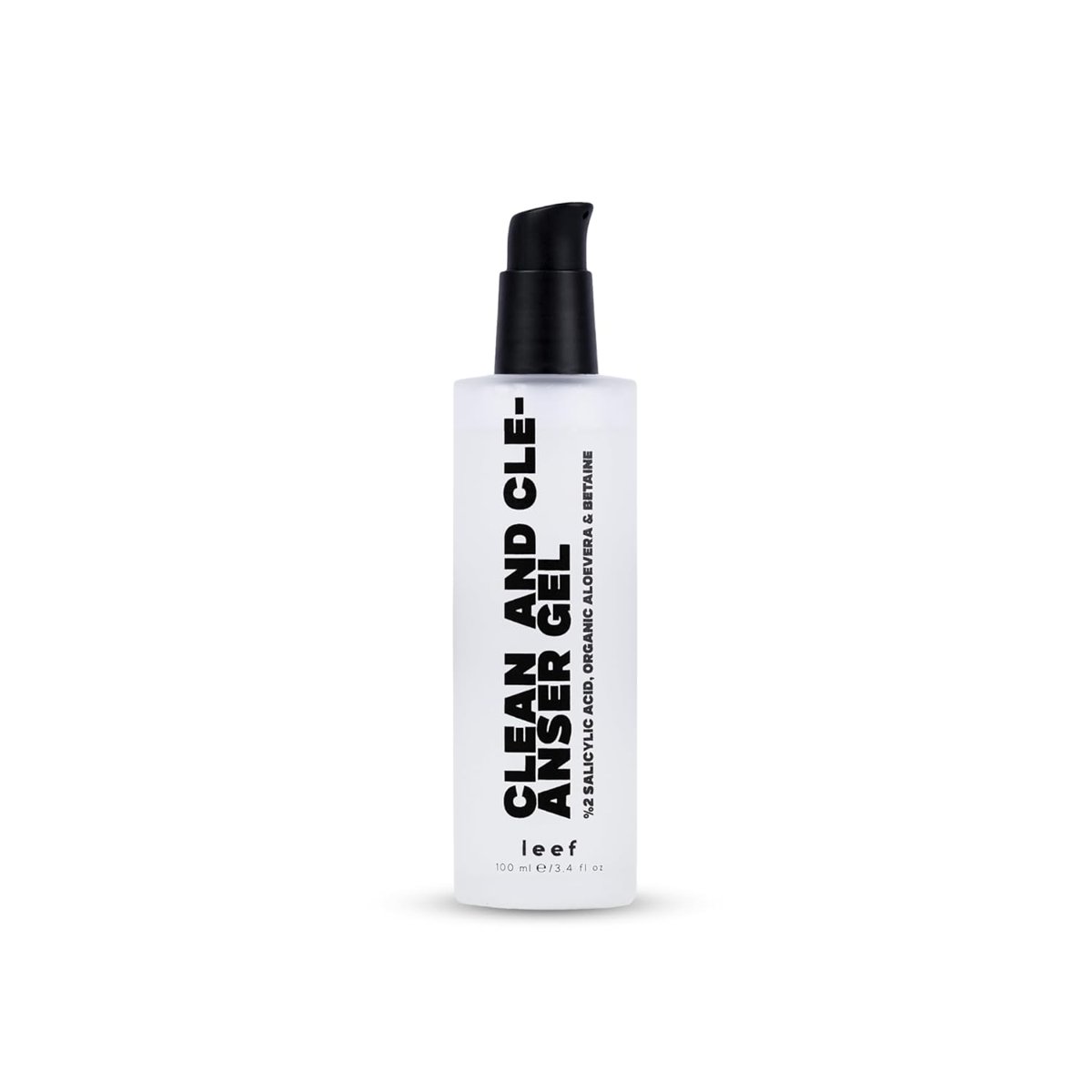 Clean and Cleanser Su Bazlı Yüz Temizleyici Jel | Salisilik Asitli | Gözenek Temizleyici | Sebum Dengeleyici | Aloe Vera ve Bitki Özlü | 100 mL