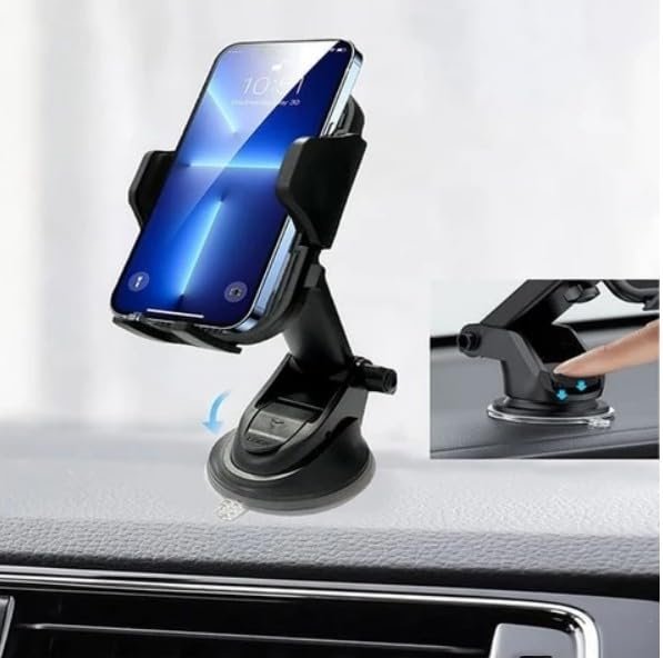 Oto Aksesuar Üçlü Set Araba Telefon Tutacağı Hızlı Şarj Destekli Oto Çakmaklık Araç Numaratörü