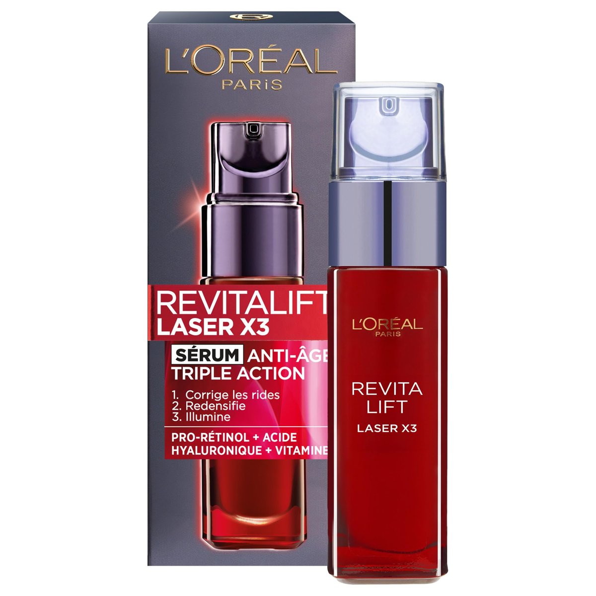L’Oréal Paris L'Oreal Yaşlanma Karşıtı Serum Revitalift Lazer x3 30 ml 3600522249597