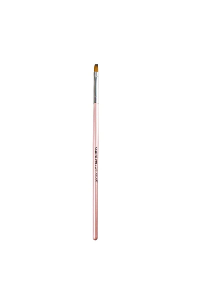 Nascita Nail Art 9 mm Düz Yapılı Tırnak Fırçası - 14