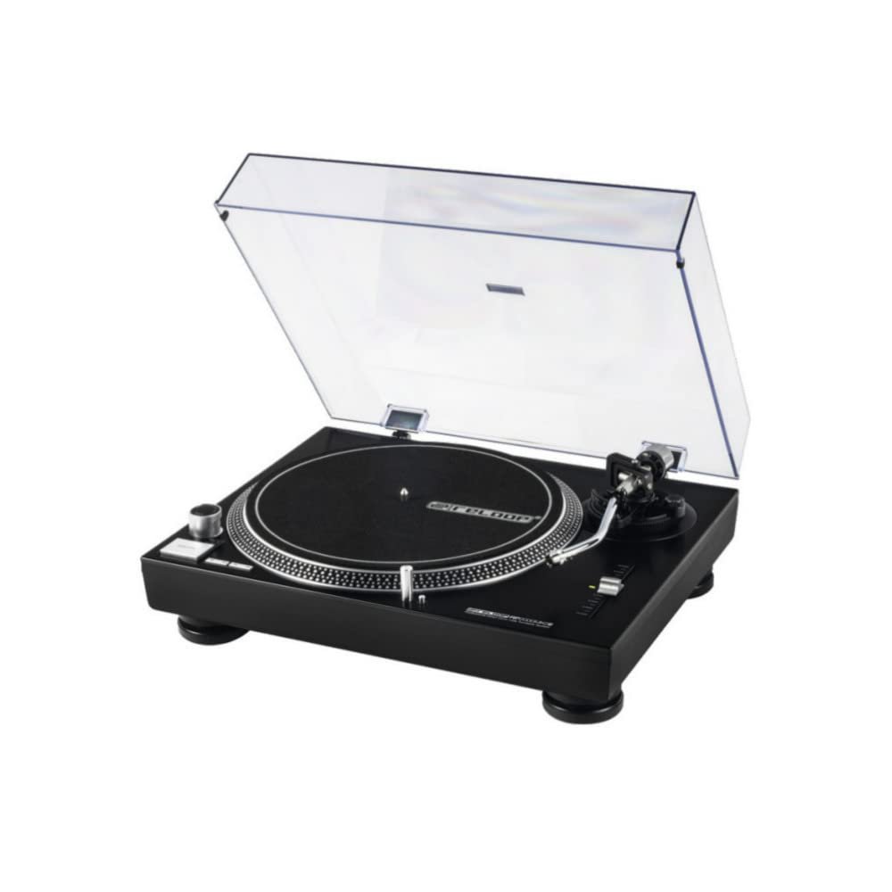 Reloop RP-2000 USB MK2 Profesyonel Direct-Drive USB Pikap/Turntable, Ortofon OM Black Pikap İğnesi ve Headshell ile Birlikte (Phone & Line)