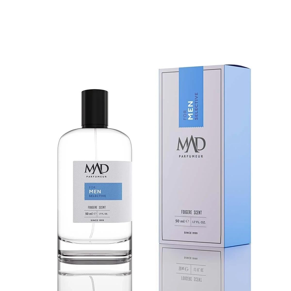 Mad C114 Selective 50 ml Erkek Parfüm – Biber, Zencefil ve Süet ile Baharatlı, Odunsu ve Modern