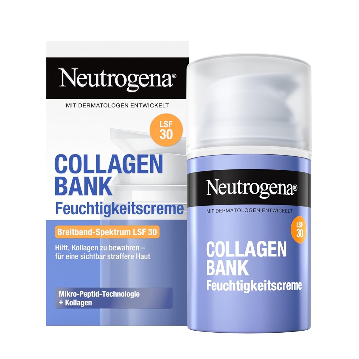 Neutrogena Collagen Bank Geniş Spektrumlu SPF30 Nemlendirici Gündüz Kremi 50 Ml