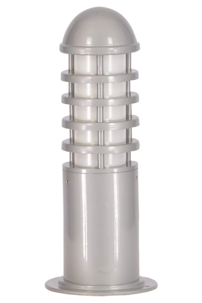 AVONNI BSU-68132-GR-K Beyaz Elektrostatik Toz Boyalı Dış Mekan Aydınlatma, E27, Aluminyum, Polikarbon Cam, 10cm