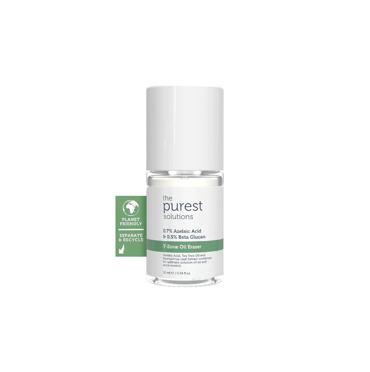 The Purest Solutions T-Zone Oil Eraser 0.7% Azelaic Acid  0.5% Beta Glucan