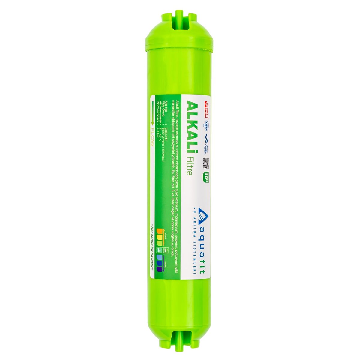 Aquafit Alkali Filtre Su Arıtma Cihazı Filtresi (Tüm Cihazlarla Uyumludur)