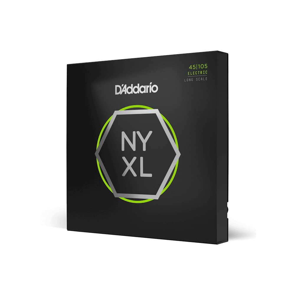 Daddario Nyxl45105 Bas Gitar Tel Seti, Nyxl Serisi, Long Scale, 4 Tel