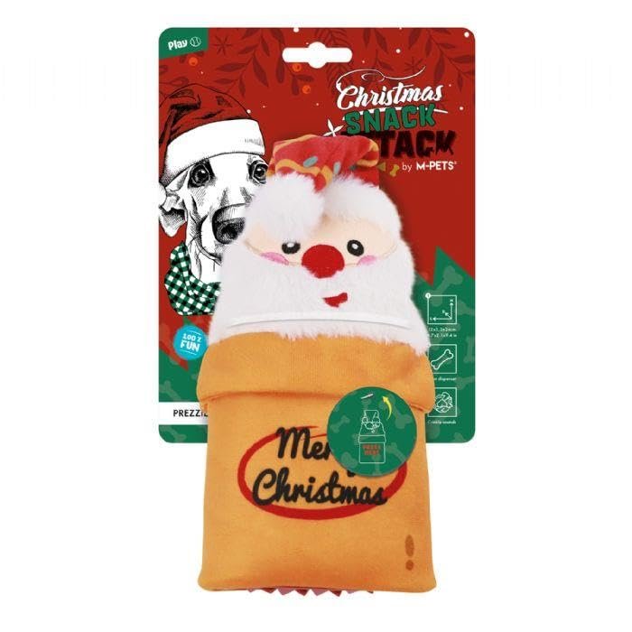 M-PETS CHRISTMAS PREZZIE SNACK ATTACK KÖPEK OYUNCAĞI