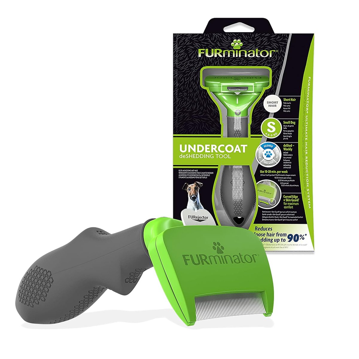 Furminator Kisa Tüylü Köpekler için - Small