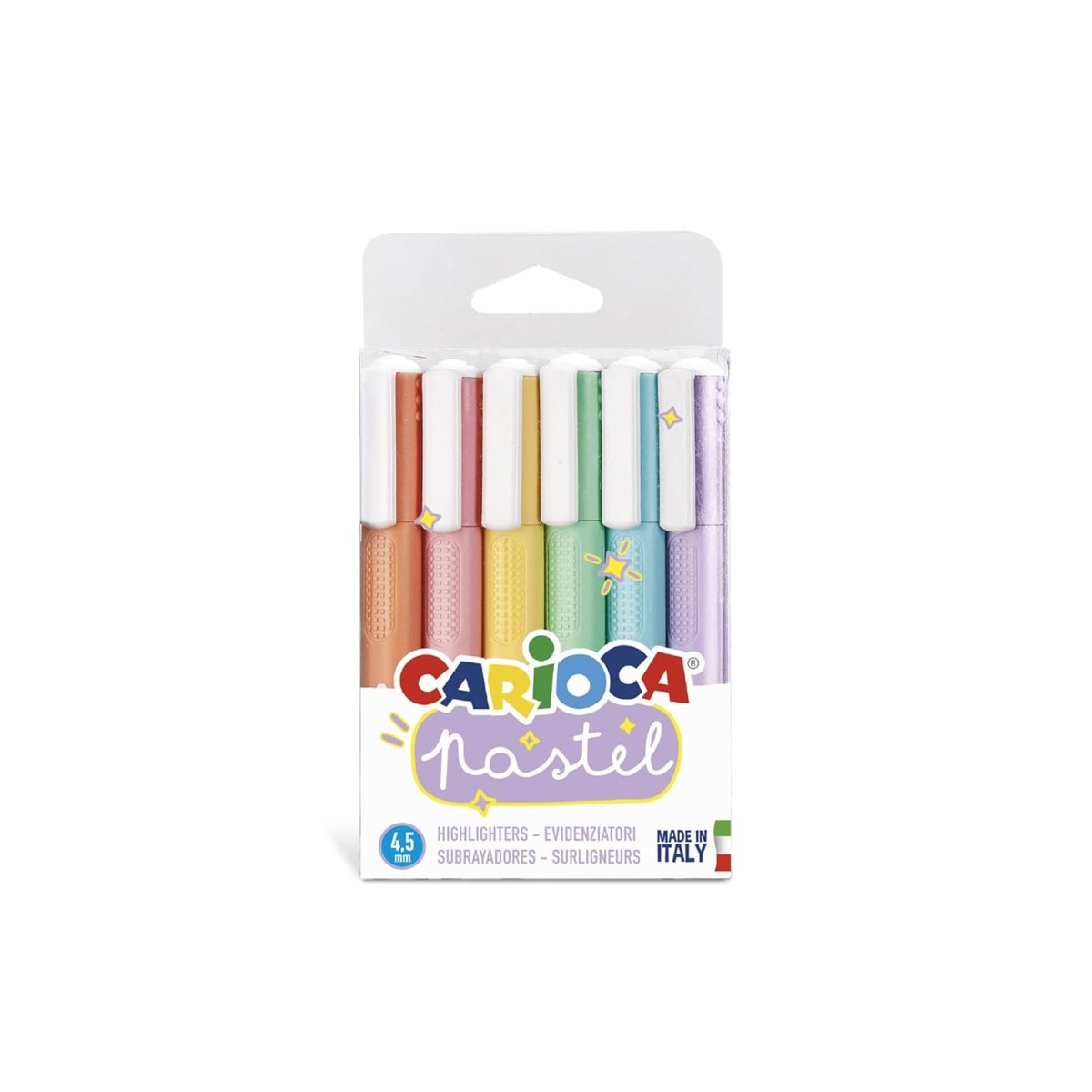 Carioca Pastel Işaretleme Kalemi 6'li