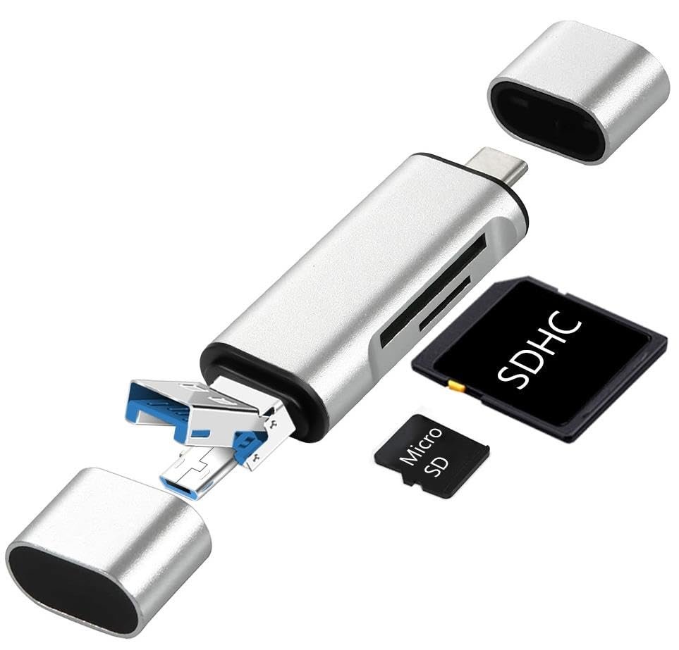 Lunatic 5848 Type C Usb Kart Okuyucu Micro Sd Card Reader Çevirici Dönüştürücü Adaptör