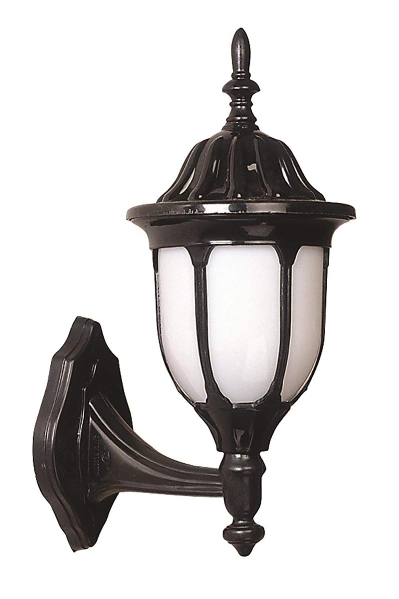 AVONNI BAP-68178-BSY Siyah Elektrostatik Toz Boyalı Dış Mekan Aydınlatma, E27, ABS, Polikarbon Cam, 23x16cm