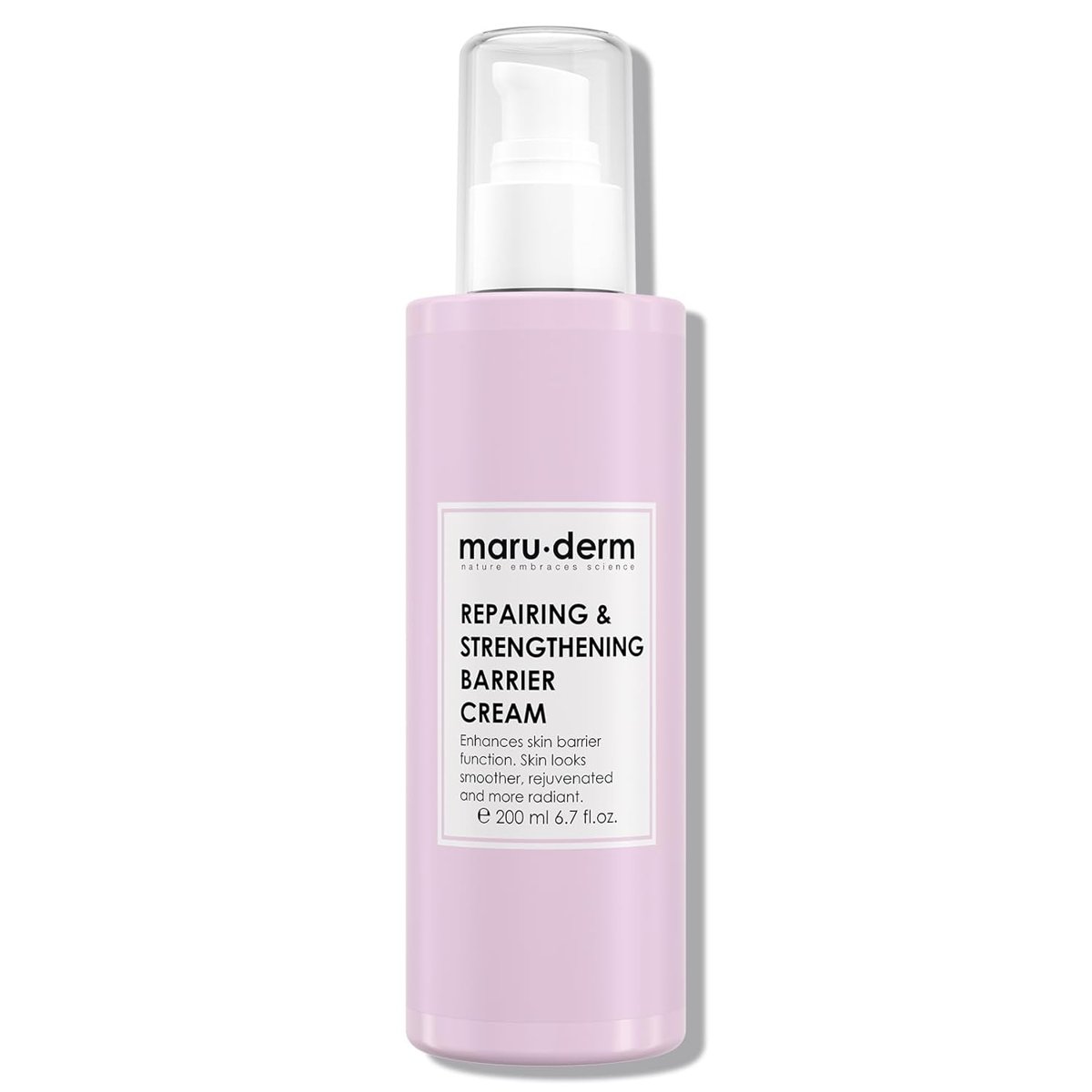 Maruderm Bariyer Onarıcı  Güçlendirici Ceramide Cilt Bakım Kremi –%6 Panthenol  Seramid Kompleksi, Hassas ve Kuru Ciltler için Yoğun Nemlendirici, 200 ML