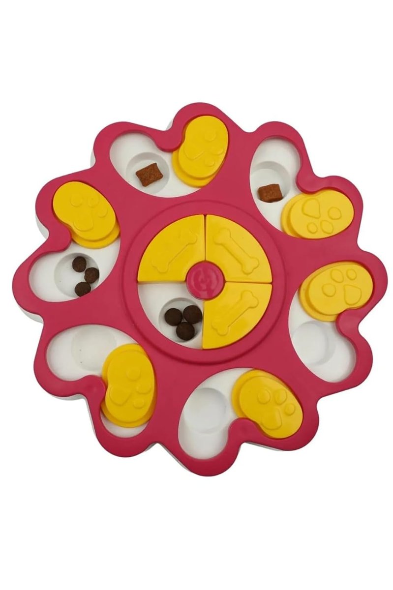 Glipet Yavaş Besleme Sağlayıcı Köpek Bulmacası ve Oyuncağı Violet