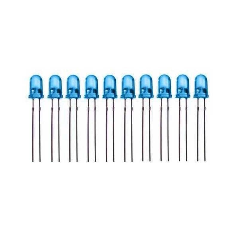 SANEC 5 mm Mavi Led - 10 Adet