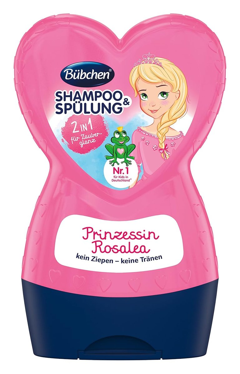 Bübchen Prenses Rosalea 2'si 1 Arada Çocuk Şampuan  Saç Kremi 230 mL