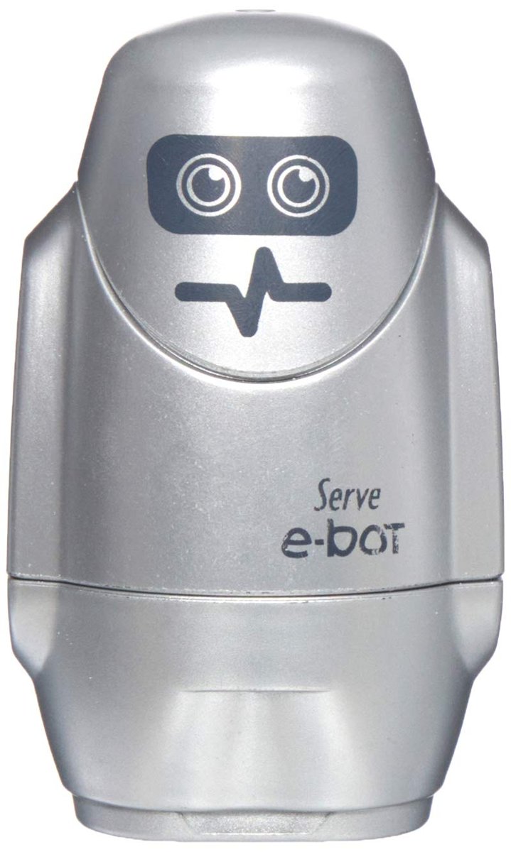Serve E-Bot Silgili Kalemtiras Metalik Gri Tekli