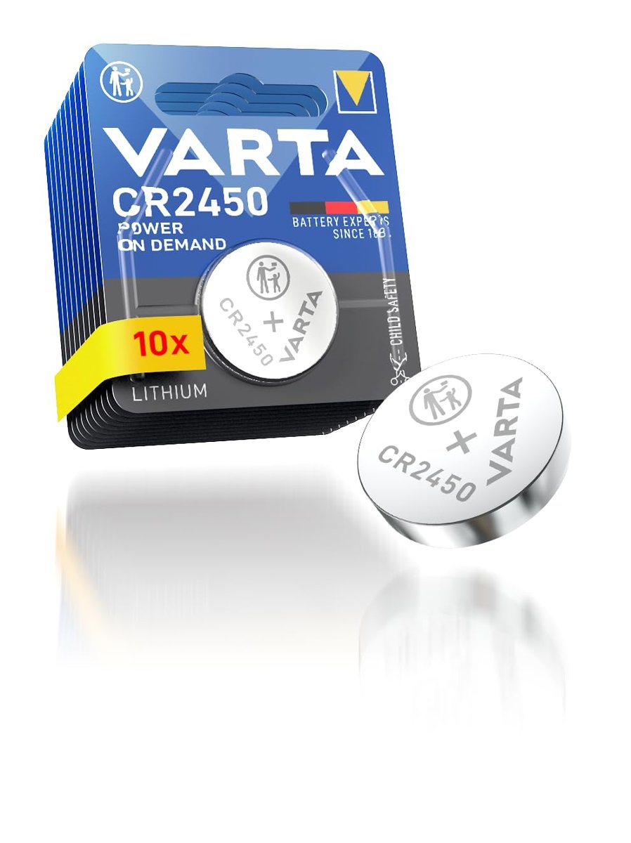 VARTA POWER ON DEMAND CR2450 Bli 1x10
