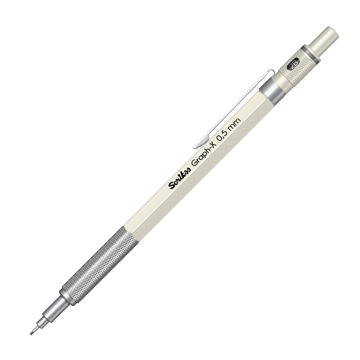 Scrikss Office Graphx Mekanik Kurşun Kalem Beyaz 0.5 Mm