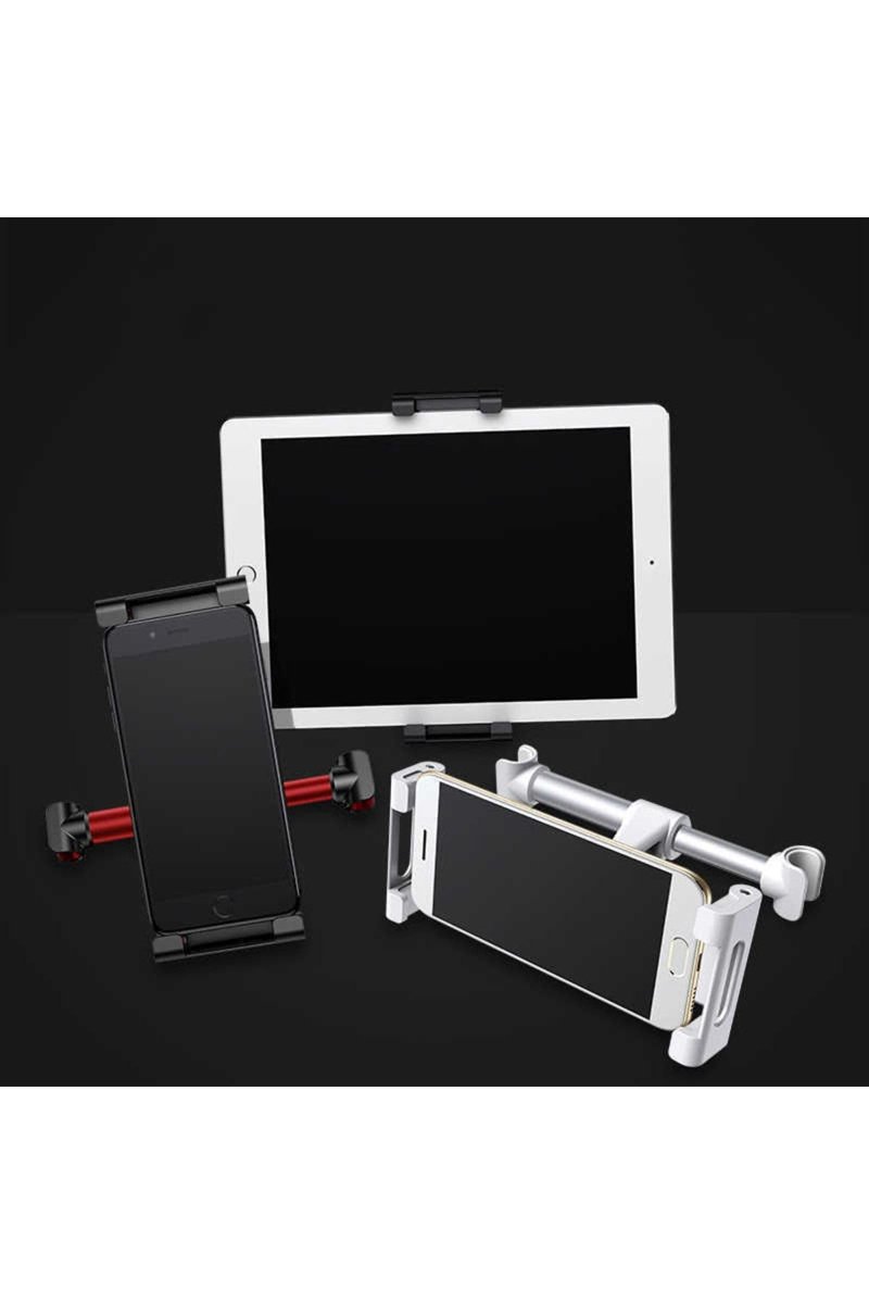 Teknosepetim Araç Içi Telefon Tablet Tutucu Beyaz Arka Koltuk Çocuk Oto Araba Siyah
