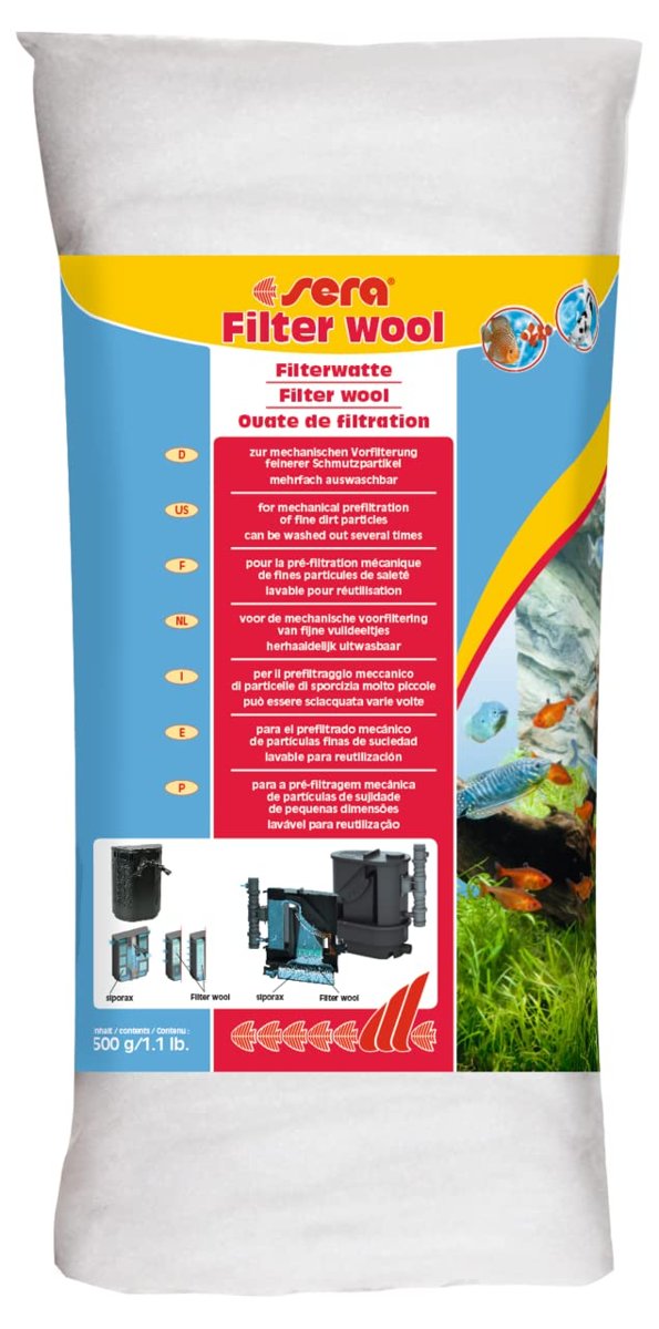 sera Filtre Yünü 500 g, 0,5 kg. Akvaryum Filtre Aksesuarları
