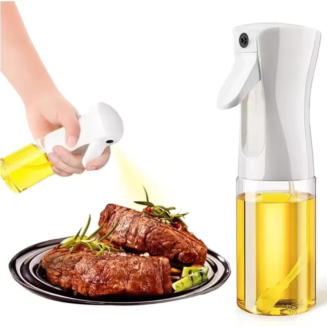Sprey Yağdanlık Cam Şişe Yağ Püskürtücü Airfryer Kızartma Izgara Salata İçin Yağlık