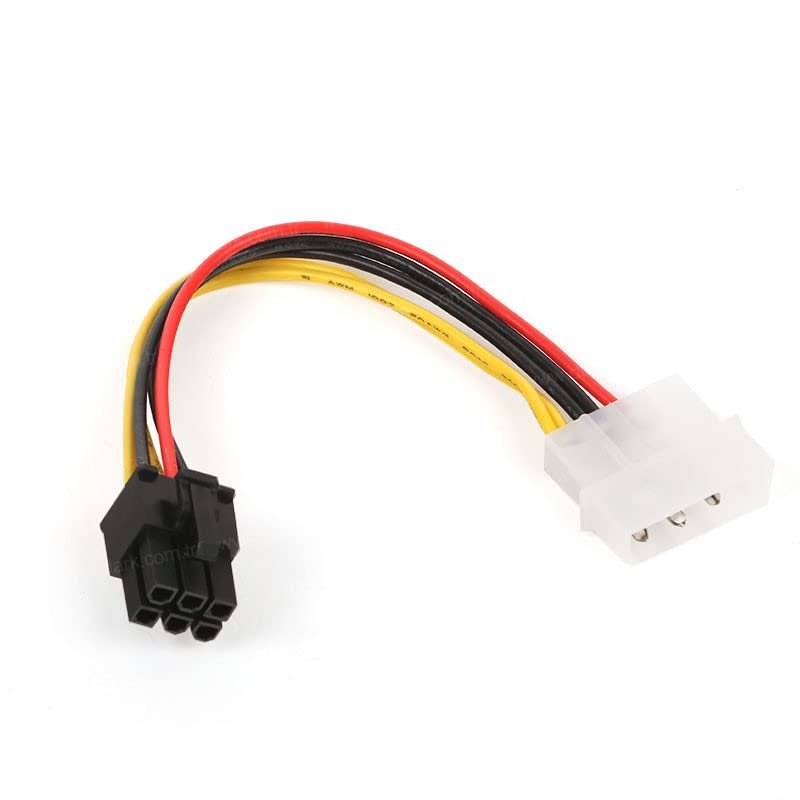 Dark DK-CB-P103 Molex 4 PIN - 6 PIN PCI-E Dönüşütürücü Güç Kablosu