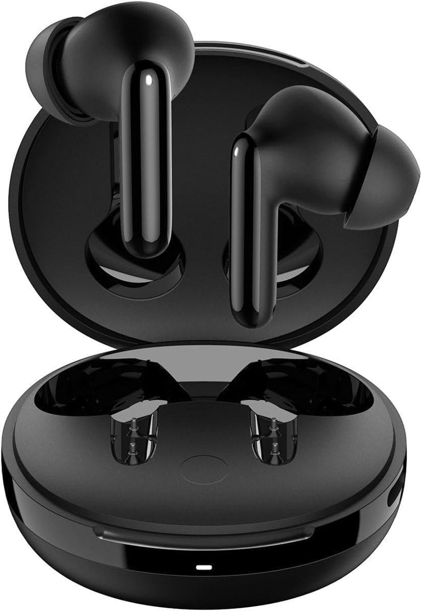 Spigen Audio TWS S10 Bluetooth Kablosuz Kulaklık - ANC Aktif Gürültü Engelleme  10mm Sürücü  30 Saat Pil  ENC 6 Mikrofon  Şeffaf  Gaming Mod iPX4 Siyah - ASD07886 (Spigen TR Garantili)
