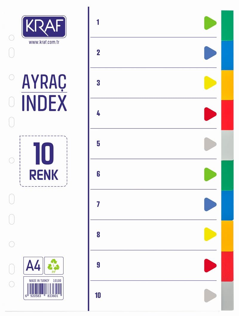 KRAF SEPARATÖR 1010R 10 RENK