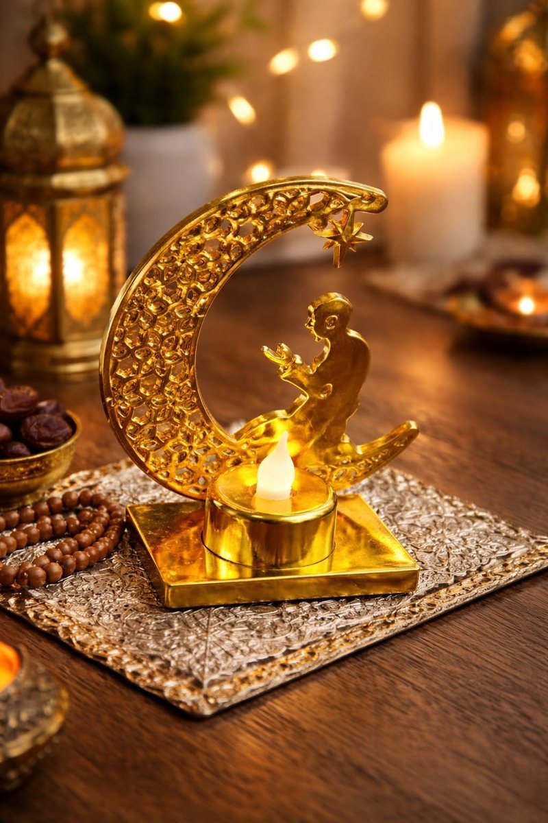 Gold Pilli led ışık, Askılı Fener Süsü SARI Işıklar Peri Işıkları Aydınlatmalı Şerit Led Ramazan Süsü Led Işık