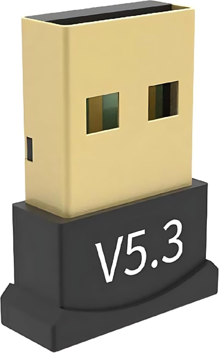 Kyrotech Bluetooth 5.3 USB Dongle Adaptörü, Windows 7, 8.1, 10, XP'yi Destekler, PC, Dizüstü Bilgisayar, Fare, Klavye, Yazıcılar, Kulaklıklar, Oyun Kumandası için Uygundur