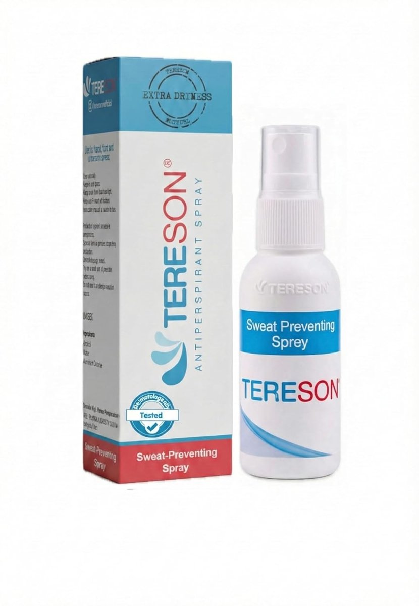 Tereson El,ayak, Koltuk Altı Terleme Önleyici Ve Ter Kokusuna Karşı Koruma Antiperspirant Sprey 50 ml