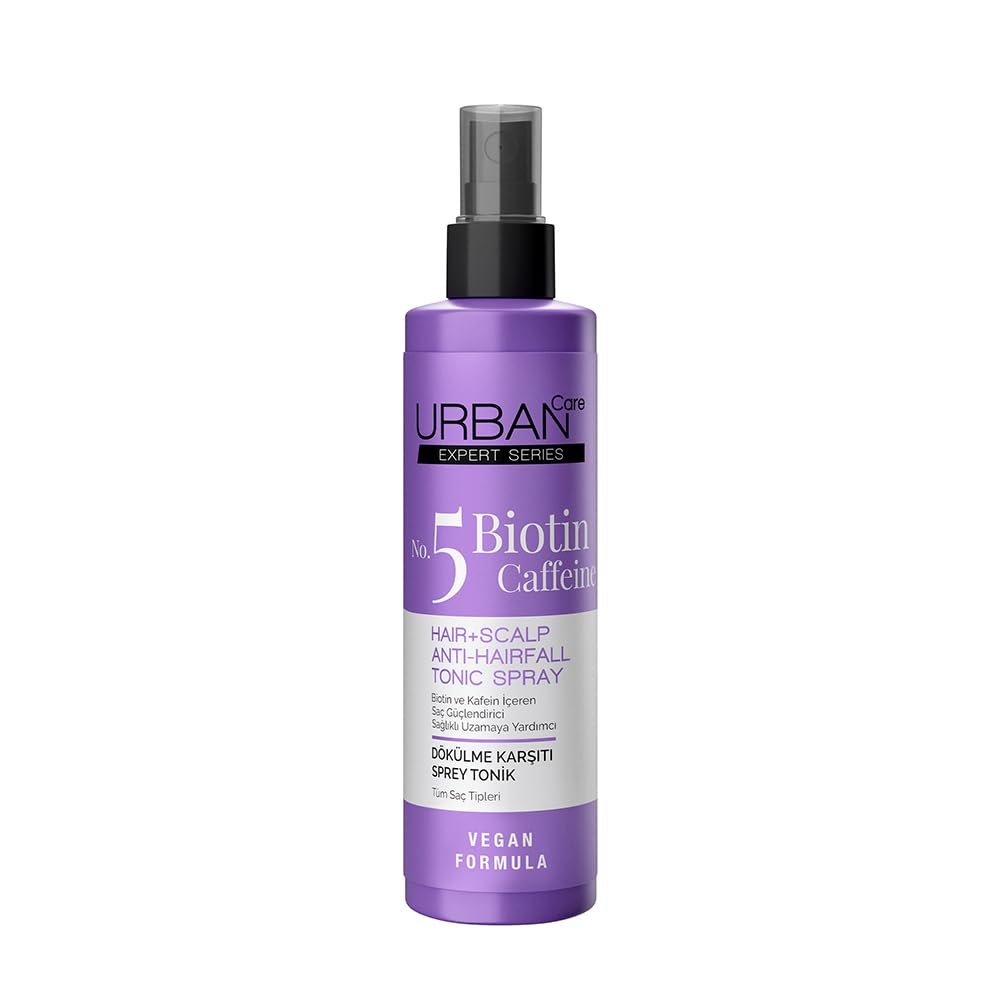 URBAN Care Expert Biotin & Kafein Dökülme Karşıtı Saç Toniği 200 ml- Vegan