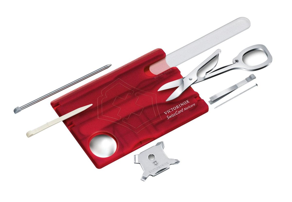 Victorinox 0.7240.T SwissCard Manikür Seti