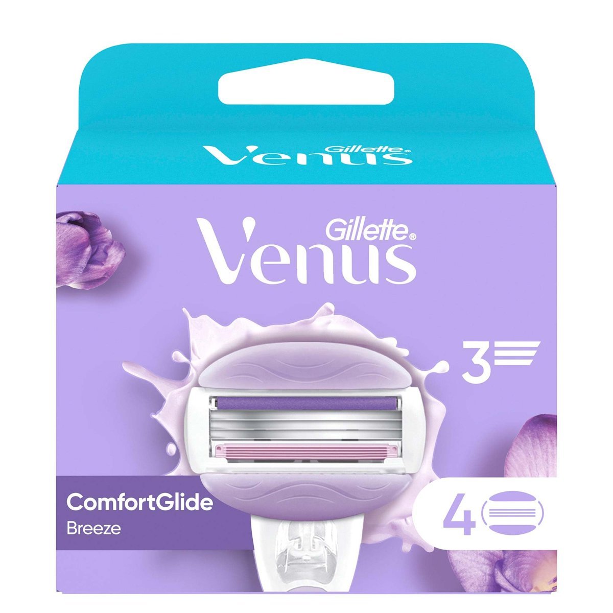Gillette Venus Breeze Yedek Kadın Tıraş Bıçağı 4'lü