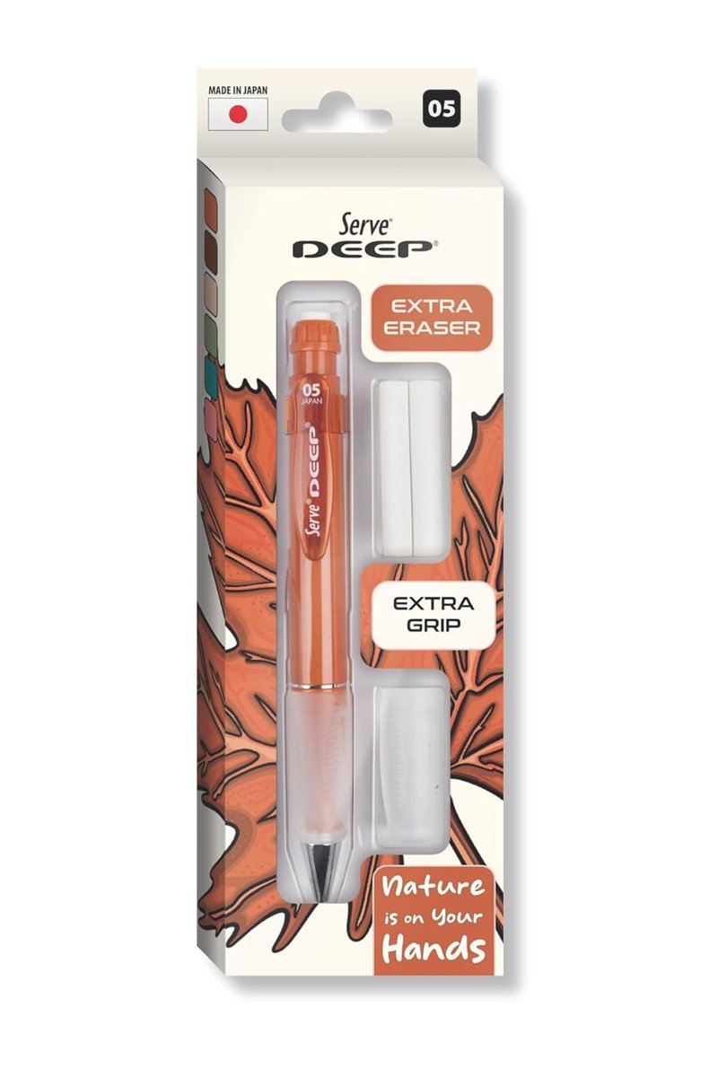 SERVE DEEP KLM  GRIP SILGI YEDEKLI SET 05MM KIREMIT